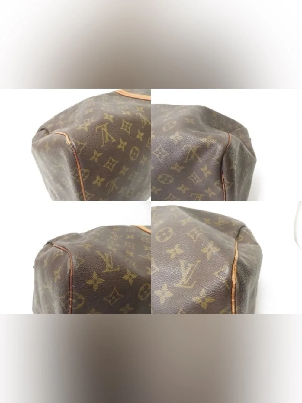Louis Vuitton Monogram Duffle Boston Bag Keepall 55